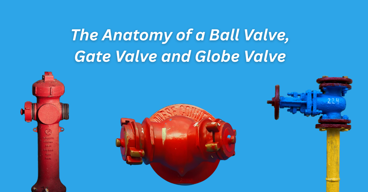 The Anatomy of a Ball Valve, Gate Valve and Globe Valve | How They Work